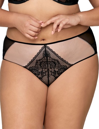 Трусы слипы Ava VENUS 1824/1 figi черный, Цвет: черный, Размеры: 2XL, изображение 2