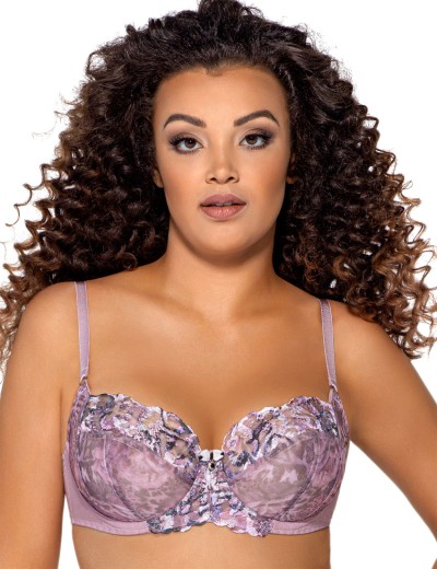 Мягкий бюстгальтер с подкроем Ava ZOE 1986 M, Цвет: лаванда, Размеры: 65D, изображение 2