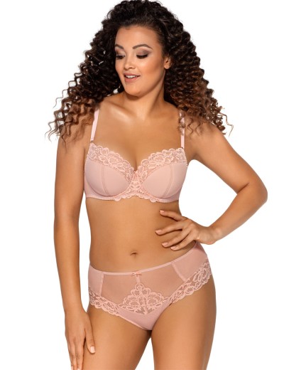 Трусы бразилиана Ava CASABELLA 1992 braz пудра, Цвет: пудра, Размеры: 3XL, изображение 3