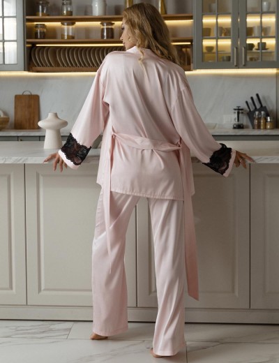 Домашний брючный комплект 5senses 7235 розовый, Цвет: розовый, Размеры: L, изображение 2