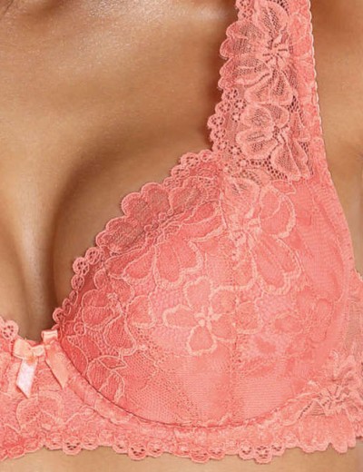 Бюстгальтер балконет тюльпан MAT CARMELA BRZOSKWINIA M-053-22, Цвет: персиковый, Размеры: 70B, изображение 3