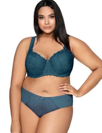 Бюстгальтер балконет тюльпан MAT CARMELA TOPAZ M-053-22, Цвет: сине-зеленый, Размеры: 65D, изображение 7