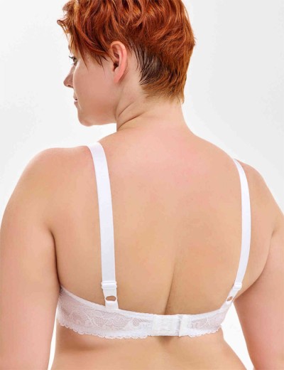 Бюстгальтер спейсер Milavitsa 119142 белый, Цвет: белый, Размеры: 90D, изображение 2