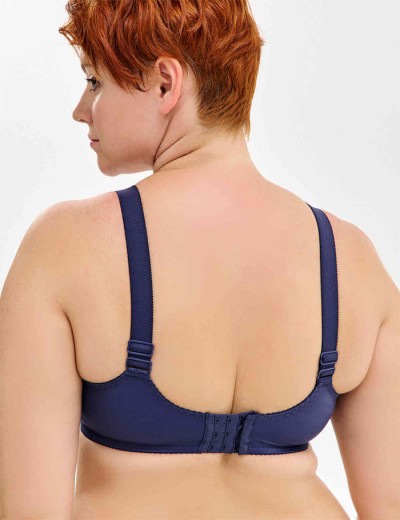 Бюстгальтер мягкий без косточек Milavitsa 104040 / 124040 голубика, Цвет: голубика, Размеры: 95C, изображение 3