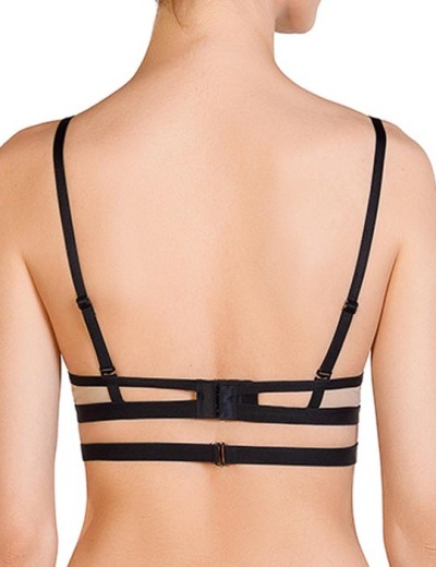 Комплект Mioocchi VALERIE 778080 пуш-ап и бразилиана nudo/nero, Цвет: nudo/nero, Размеры: 70A, изображение 6