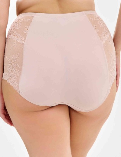 Высокие трусы слипы Nikol Djumon 151 32 серебристый пион, Цвет: серебристый пион, Размеры: XL, изображение 2