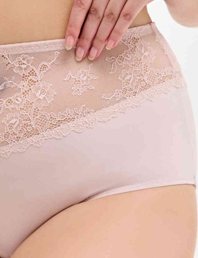 Высокие трусы слипы Nikol Djumon 151 35 серебристый пион, Цвет: серебристый пион, Размеры: L, изображение 3