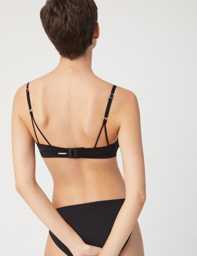Бюстгальтер триангул без косточек Ysabel Mora 10034 ESSENTIALS черный, Цвет: черный, Размеры: 75B, изображение 3