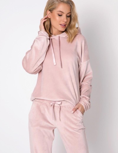 Велюровый костюм Aruelle ALEXIS SET 22/23, Цвет: светло-розовый, Размеры: S