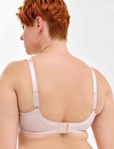 Кружевной бюстгальтер с поролоном Elli 3030 серебристый пион, Цвет: серебристый пион, Размеры: 75H, изображение 2