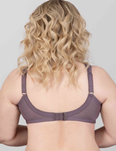 Бюстгальтер мягкий Lauma COTTON CLASSIC L02150 серо-коричневый, Цвет: серо-коричневый, Размеры: 80F, изображение 2