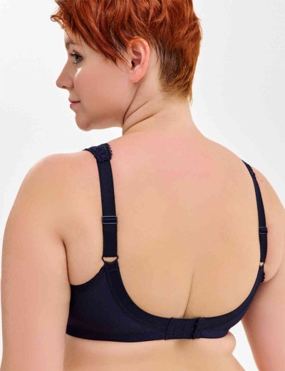 Бюстгальтер мягкий Lauma COTTON CLASSIC L02131 / L02150 ночная тень, Цвет: ночная тень, Размеры: 80F, изображение 7