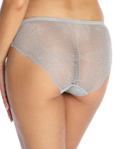 Трусы слипы кружевные MAT PURE SZARY F-3442-5, Цвет: серый, Размеры: M, изображение 2