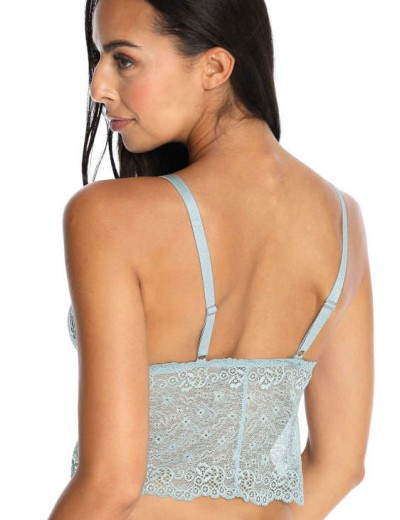 Кружевной топ бралетт MAT LUCKY MORSKI M-3443-0, Цвет: голубой, Размеры: M, изображение 2