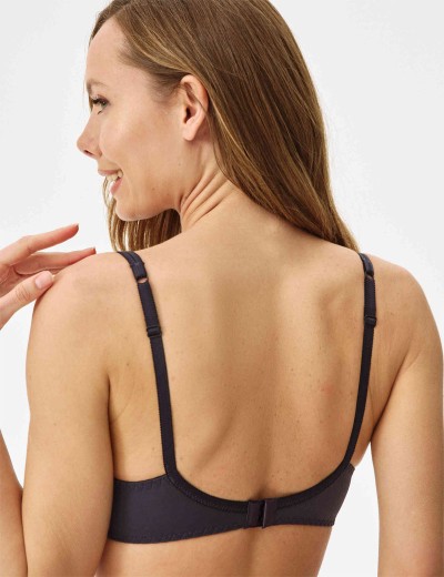 Бюстгальтер с уплотненной чашкой Misstyle 4115 / 415 антрацит, Цвет: антрацит, Размеры: 85D, изображение 2