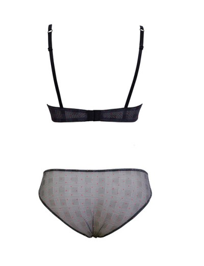 Женский комплект мягкая чашка+слипы Sielei COLLEGE 7220+7225 nero, Цвет: nero (черный), Размеры: 75C, изображение 5