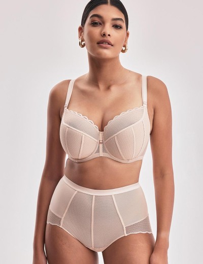 Высокие трусы слипы Alles CHITA classic бежевый, Цвет: бежевый, Размеры: 3XL, изображение 3