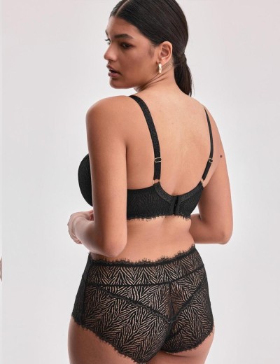 Бюстгальтер полумягкий Alles ZARINA PU black, Цвет: черный, Размеры: 70G, изображение 4