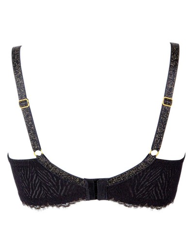 Бюстгальтер полумягкий Alles ZARINA PU black, Цвет: черный, Размеры: 70G, изображение 6