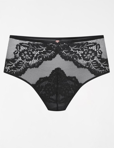 Высокие трусы слипы Esotiq 39513 SWEETHEART черный, Цвет: черный, Размеры: M, изображение 6