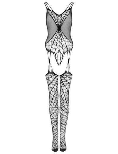 Боди-комбинезон Obsessive G 325, Цвет: черный, Размеры: S/M/L, изображение 5