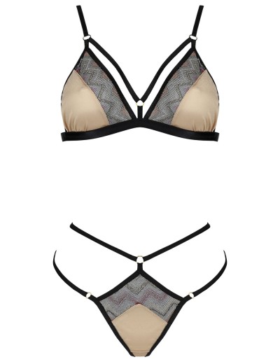 Сексуальный комплект CASMIR INDILA SET, Цвет: золотой, Размеры: L/XL, изображение 5