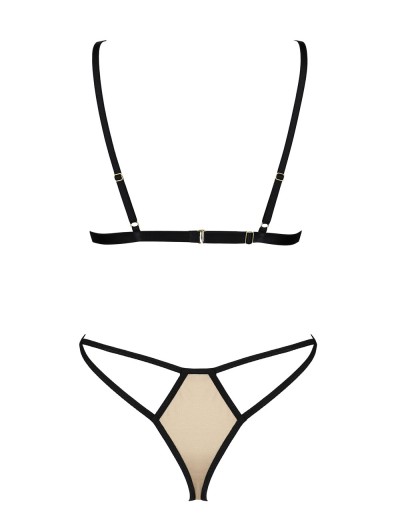 Сексуальный комплект CASMIR INDILA SET, Цвет: золотой, Размеры: L/XL, изображение 6