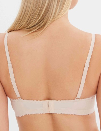 Бюстгальтер балконет Elli 5000 серебристый пион, Цвет: серебристый пион, Размеры: 75C, изображение 4