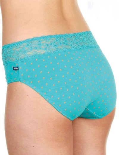 Набор трусов слипов Key LPC 955 A22 (2 шт), Цвет: бирюзовый + оранжевы, Размеры: S, изображение 3