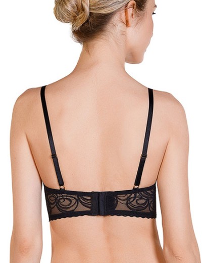 Бюстье супер пуш-ап Mioocchi NICOLE 7773 nero, Цвет: nero (черный), Размеры: 70B, изображение 3