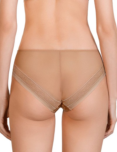 Трусы слипы миди Mioocchi MONA 7861 sabbia, Цвет: sabbia, Размеры: M, изображение 2