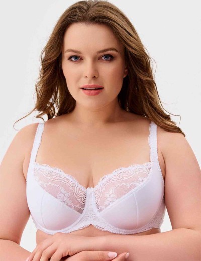 Бюстгальтер полумягкий VOVA SNEJANNA V54023 белый, Цвет: белый, Размеры: 80G, изображение 3