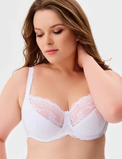 Бюстгальтер полумягкий VOVA SNEJANNA V54023 белый, Цвет: белый, Размеры: 80G, изображение 7