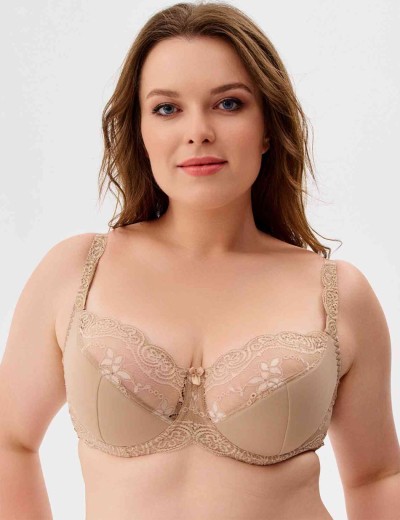 Бюстгальтер полумягкий VOVA SNEJANNA V54023 кофе латте, Цвет: кофе латте, Размеры: 80G, изображение 5