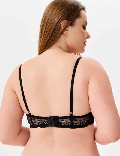 Бюстгальтер мягкий VOVA SNEJANNA V69606 черный, Цвет: черный, Размеры: 75D, изображение 7