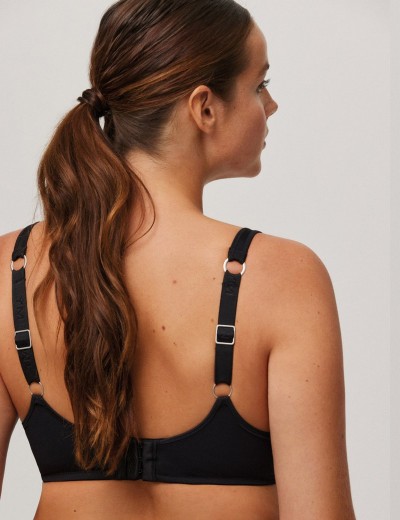 Бюстгальтер-минимайзер мягкий Ysabel Mora 10047 ESSENTIALS черный, Цвет: черный, Размеры: 85D, изображение 2