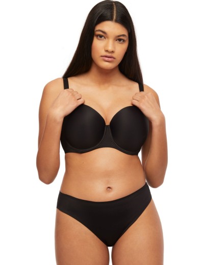 Бюстгальтер поролоновый гладкий Kinga HEIDI 861-BC черный, Цвет: черный, Размеры: 75C, изображение 5