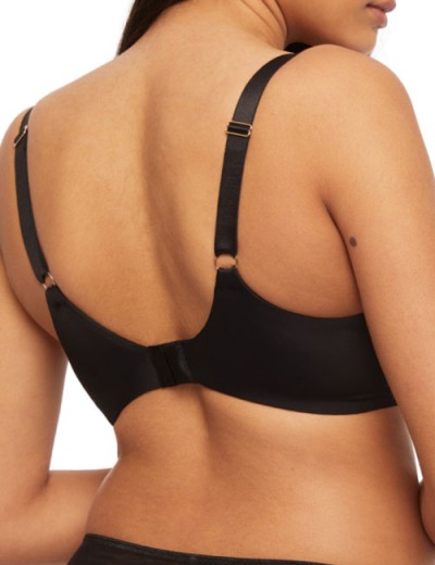 Бюстгальтер поролоновый гладкий Kinga HEIDI 861-BC черный, Цвет: черный, Размеры: 75C, изображение 4