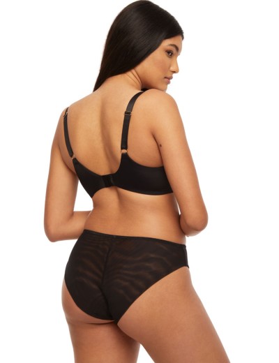 Бюстгальтер поролоновый гладкий Kinga HEIDI 861-BC черный, Цвет: черный, Размеры: 75C, изображение 6