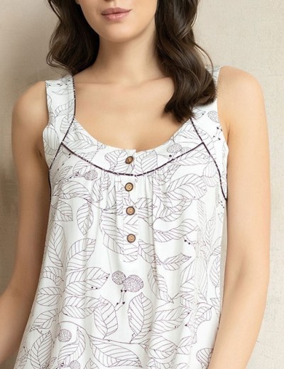 Сорочка без рукавов Mia-Amore CHELSEA 1780, Цвет: латте+шоколадный, Размеры: S, изображение 3