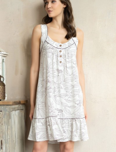 Сорочка без рукавов Mia-Amore CHELSEA 1780, Цвет: латте+шоколадный, Размеры: S, изображение 5