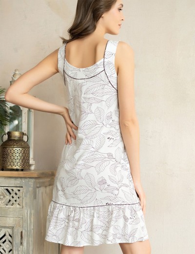 Сорочка без рукавов Mia-Amore CHELSEA 1780, Цвет: латте+шоколадный, Размеры: S, изображение 2