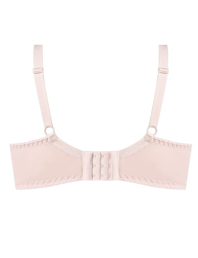 Кружевной бюстгальтер тонкий поролон Nipplex CARLA U, Цвет: пудра, Размеры: 85D, изображение 5