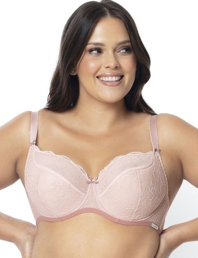 Бюстгальтер полумягкий Nipplex CHELO PU, Цвет: розовый, Размеры: 75F, изображение 3