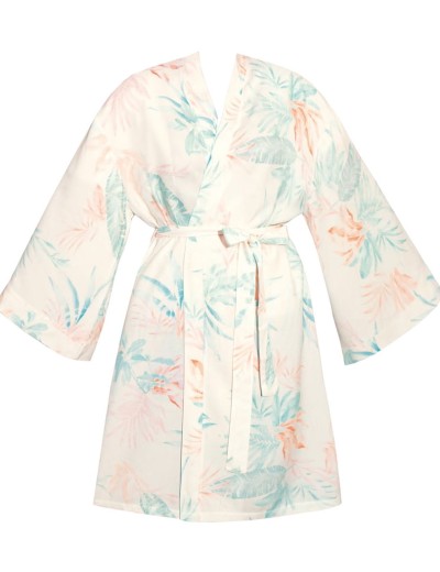 Легкий халат-кимоно Nipplex COCO, Цвет: пудра, Размеры: S, изображение 3