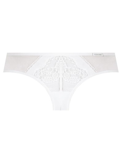 Трусики бразилиана Nipplex CASILDA BRAZYLIANY экрю, Цвет: экрю, Размеры: L, изображение 4