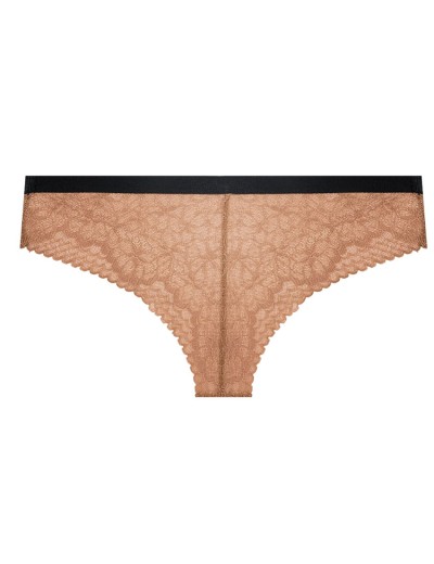 Трусики бразилиана Nipplex ELISABETH BRAZYLIANY, Цвет: карамель, Размеры: S, изображение 5