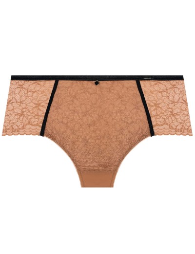 Трусы слипы высокие Nipplex ELISABETH FIGI, Цвет: карамель, Размеры: M, изображение 3