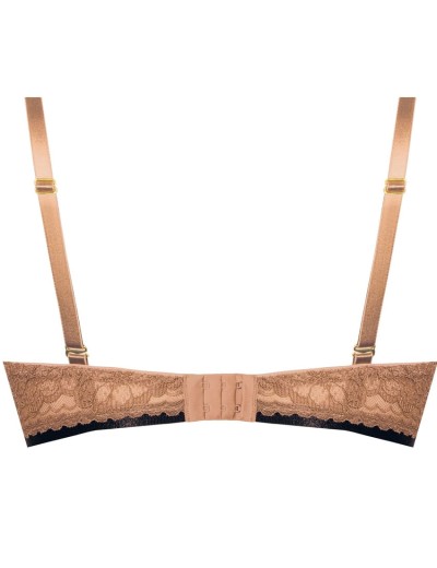 Кружевной бюстгальтер пуш-ап Nipplex ELISABETH P-UP, Цвет: карамель, Размеры: 75E, изображение 7