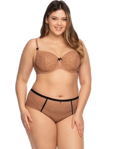 Полумягкий бюстгальтер Nipplex ELISABETH PU, Цвет: карамель, Размеры: 75G, изображение 2